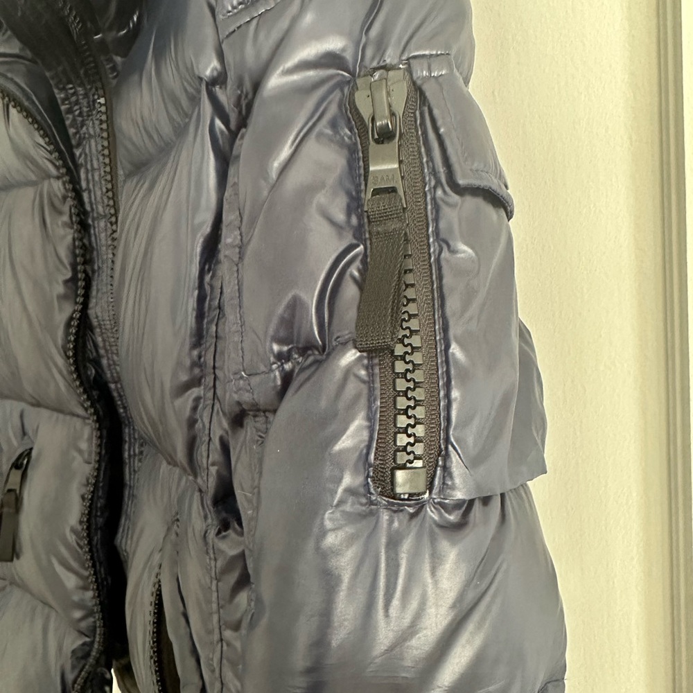 SAM Puffer Jacket-Navy - Picture 7 of 8